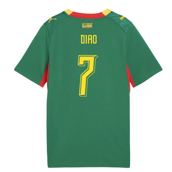 2026-2027 Senegal Away Shirt (Kids) (Diao 7)-SoccerKits Hub | Buy Soccer Jerseys Online